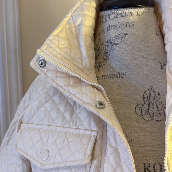 Vigoss NWT Quilted Bomber Jacket Size large - Picture 3 of 6